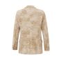 YAYA printed scuba blazer summer sand dessin