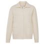 Yaya knitted jacket w/ pockets and buttons white