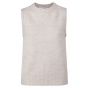 Yaya sleeveless sweater grey grey melange