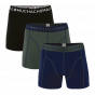 Muchachomalo solid boxershort deep blue black