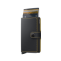 Secrid miniwallet matte black ochre