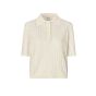 Modstrom agnesmd s/s polo vanilla cream