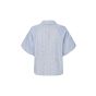 Modstrom augustamd shirt blue brown stripe