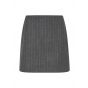 Modstrom kristolMD skirt dark grey pinstripe