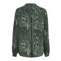 Modström mae print shirt sea green woo