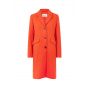 Modstrom pamela coat bright cherry