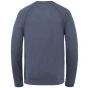 Cast Iron r-neck tech merino light china blue