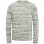 Cast iron crewneck cotton structure bone white