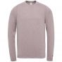 Cast Iron crewneck linen cotton slub purple dove