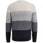 Cast Iron crewneck casual stripe dark sapphire