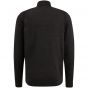 Cast Iron turtleneck cotton heather plated black