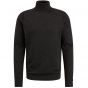 Cast Iron turtleneck cotton heather plated black