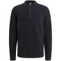 Cast Iron Long sleeve polo shirt regular woo Dark 