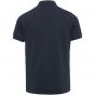 Cast Iron polo organic cotton pique sky captain