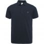 Cast Iron polo organic cotton pique sky captain