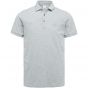 Cast Iron polo organic cotton pique mid grey melee