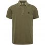 Cast Iron  polo cotton pique burnt olive