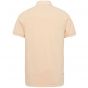 Cast Iron s/s polo cotton pique bleached apricot