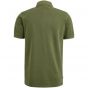 Cast Iron s/s polo cotton pique olivine