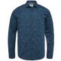 Cast Iron l/s shirt print dark sapphire