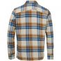 Cast Iron l/s shirt dyed check dijon