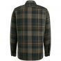 Cast Ironl/s shirt check regular fit jet black