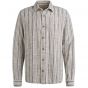 Cast iron long sleeve shirt slub twill stripe