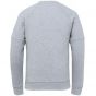 Cast Iron r-neck sweat cotton blend mid grey melee