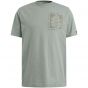 Cast iron ss r-neck single jersey slate