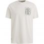 Cast iron ss r-neck single jersey snow white