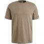 Cast Iron Short sleeve r-neck regular fit in Brind