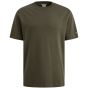 Cast Iron Short sleeve r-neck regular fit in Kamba