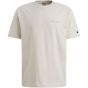 Cast Iron Short sleeve r-neck relaxed fit pe White
