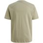 Cast Iron Short sleeve r-neck regular fit in Tea