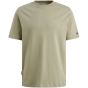 Cast Iron Short sleeve r-neck regular fit in Tea