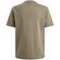 Cast Iron Short sleeve r-neck regular fit in Vetiv