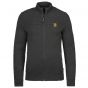 PME legend zip jacket cotton double knit antracite