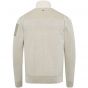 Pme legend zip jacket cotton knit bone white