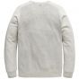 Pme legend crewneck cotton jacqu knit light grey