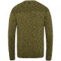 PME Legend r-neck cotton mouline trui willow geel