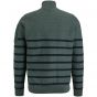 Pme Legend half zip collar cotton rib knit