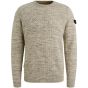 PME-Legend R-neck mouline structure Bone White