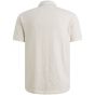 PME-Legend Short sleeve polo jacquard jersey Egret