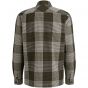 PME-Legend LONG SLEEVE SHIRT Structure Block Olive