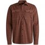 PME-Legend LONG SLEEVE SHIRT Fine Corduroy Marron