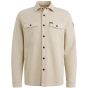 PME-Legend LONG SLEEVE SHIRT Waffle Jersey Bone Wh