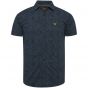 Pme legend s/s shirt print pique jersey dark navy