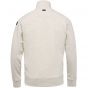 PME Legend zip jacket structure sweat bone white