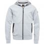 PME Legend zip jacket interlock sweat grey melee