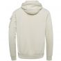 PME Legend hooded brushed soft fleece bone white